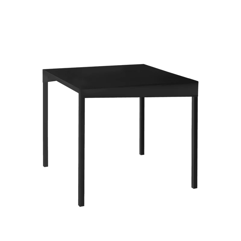 Tavolo Obroos Metal 80x80 - Nero