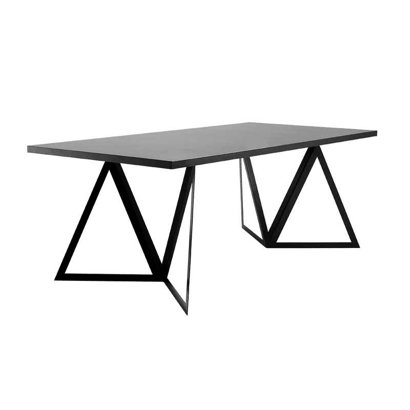 Tavolo da Pranzo SHERWOOD 200x100 - Nero