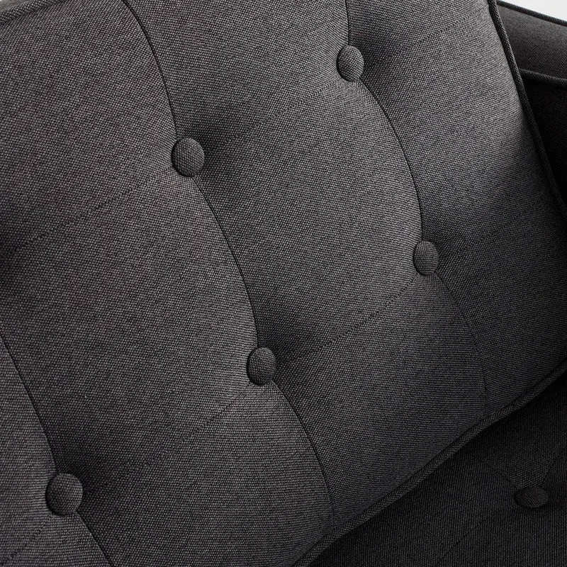 Poltrona TOPIC WOOD, Carbon, Legno Naturale