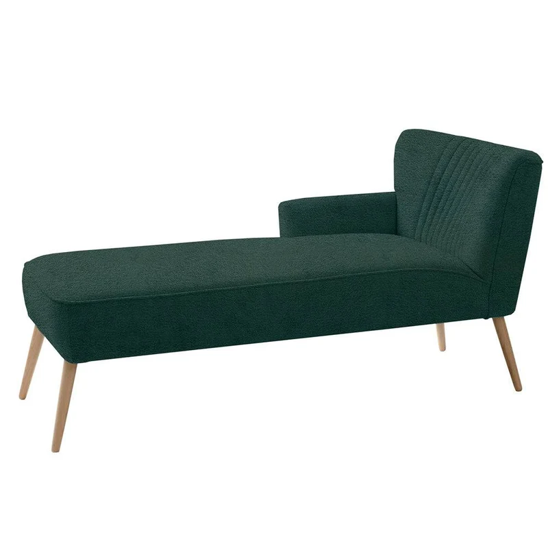 Chaise Longue HARRY L - Avocado naturale