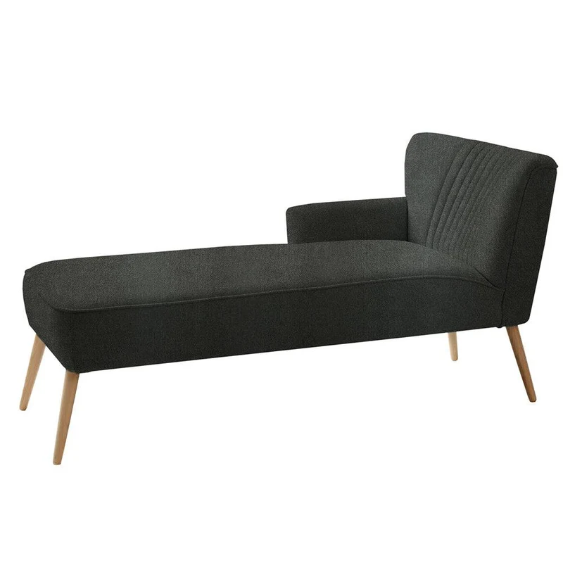 Chaise Lounge HARRY L - Polvere, naturale
