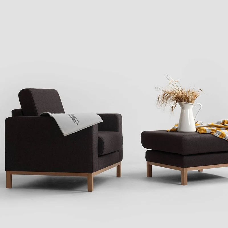 Pouf SCANDIC Grigio Carbonio