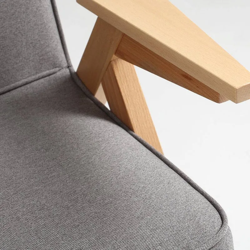 Poltrona VINC Steel, Naturale