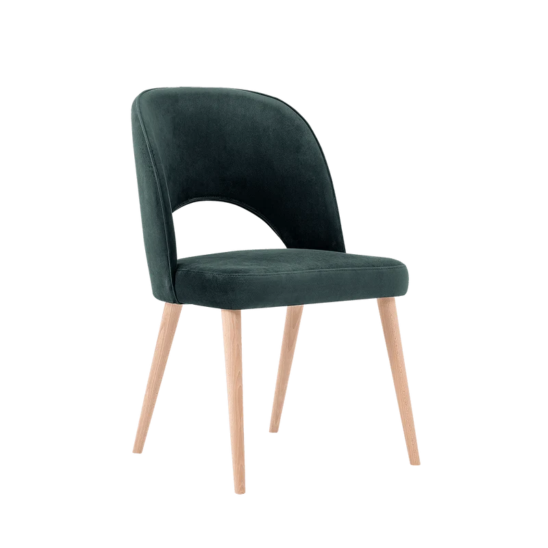 Sedia BUKO - verde bottiglia