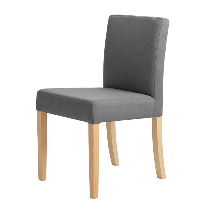 Sedia WILTON - Acciaio, Naturale
