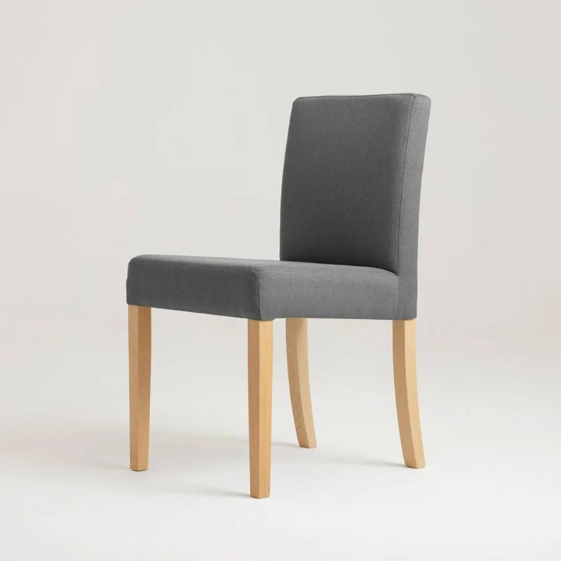 Sedia WILTON - Acciaio, Naturale
