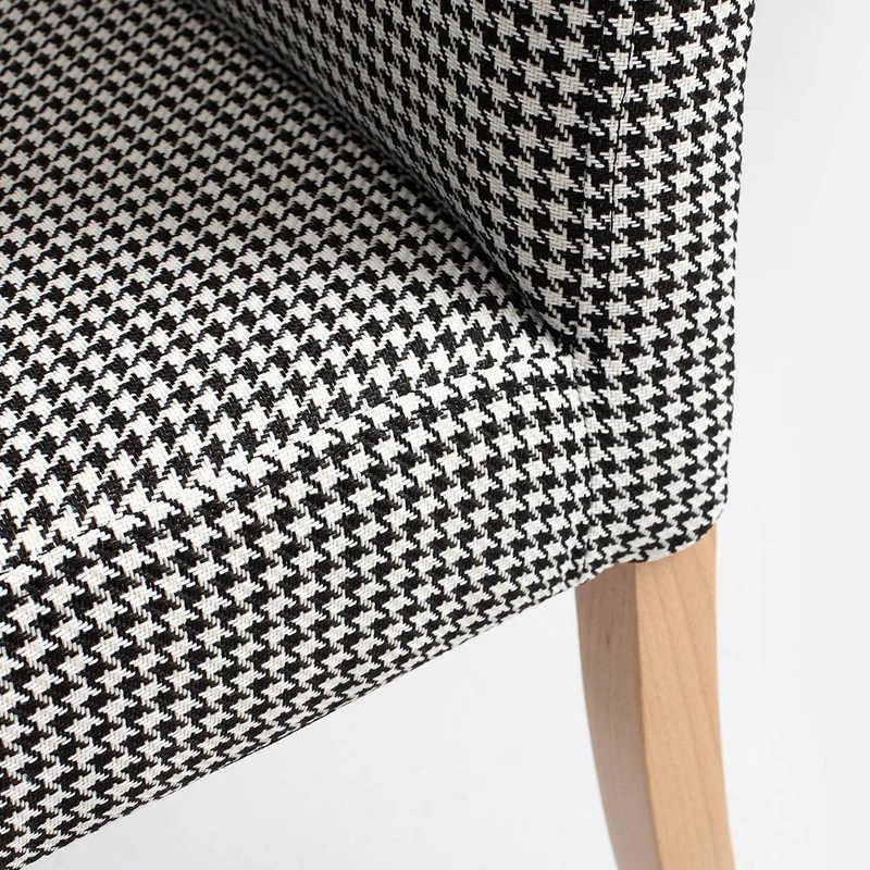 Sedia Wilton Dark Pepita, Naturale