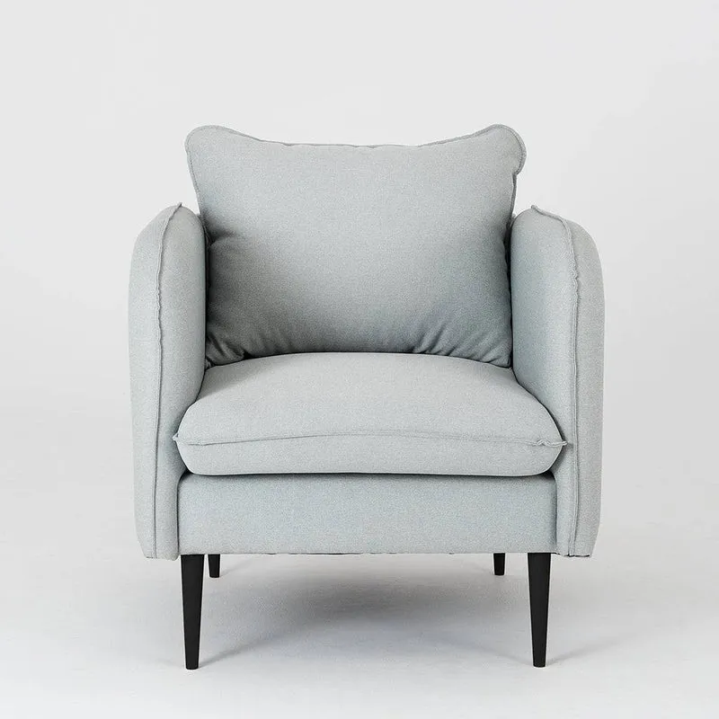 Poltrona POSH BLACK - Platino