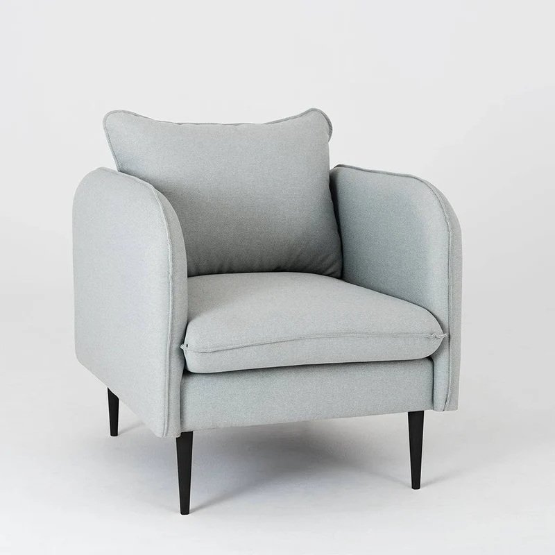 Poltrona POSH BLACK - Platino