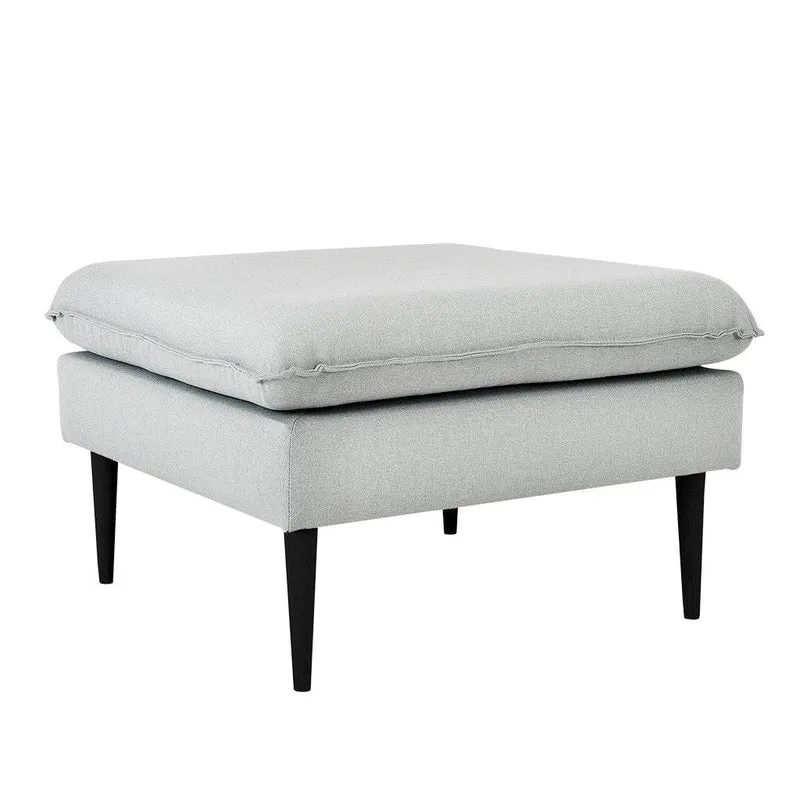 Pouf POSH Nero - Platino