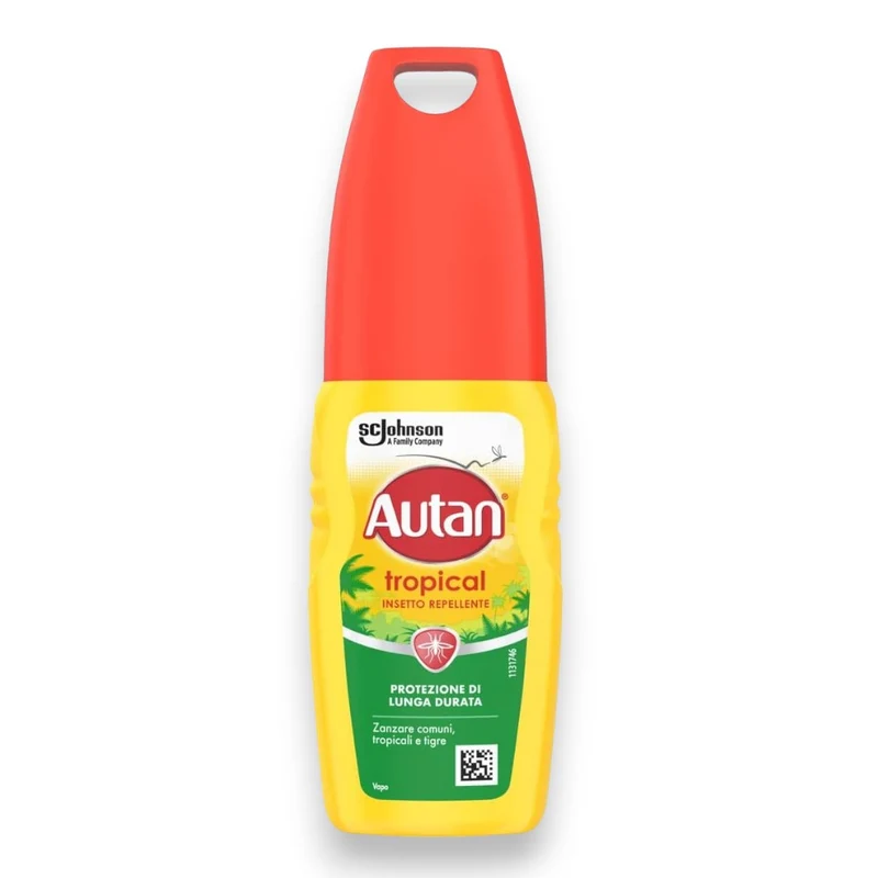 Repellente spray per zanzare con protezione immediata 100 ml