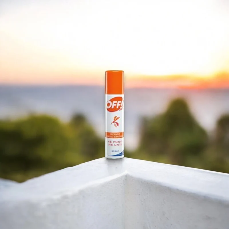Insetticida spray repellente antizanzare profumato per esterno