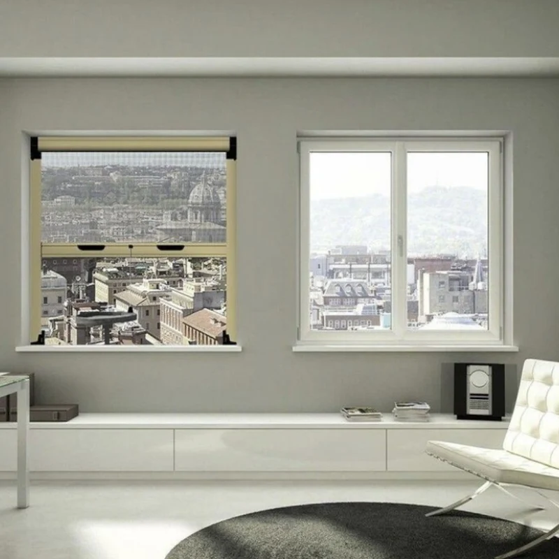 Zanzariera avvolgibile verticale per esterno e interno 80x160 cm