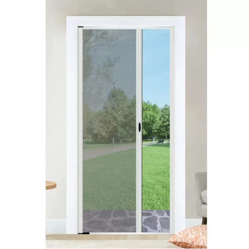 Zanzariera orizzontale verticale professionale con struttura in alluminio 160x250 cm