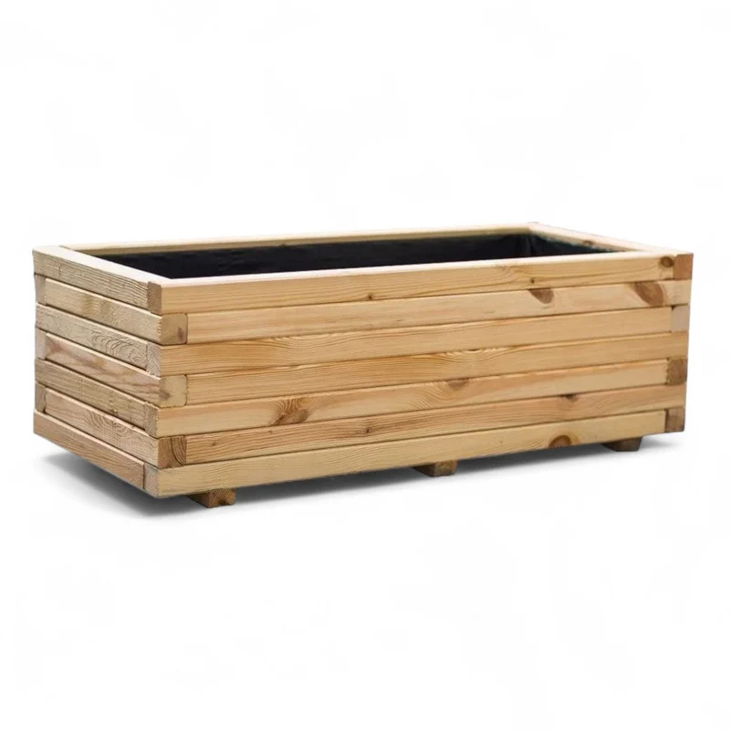 Fioriera in legno per vasi piante e giardino