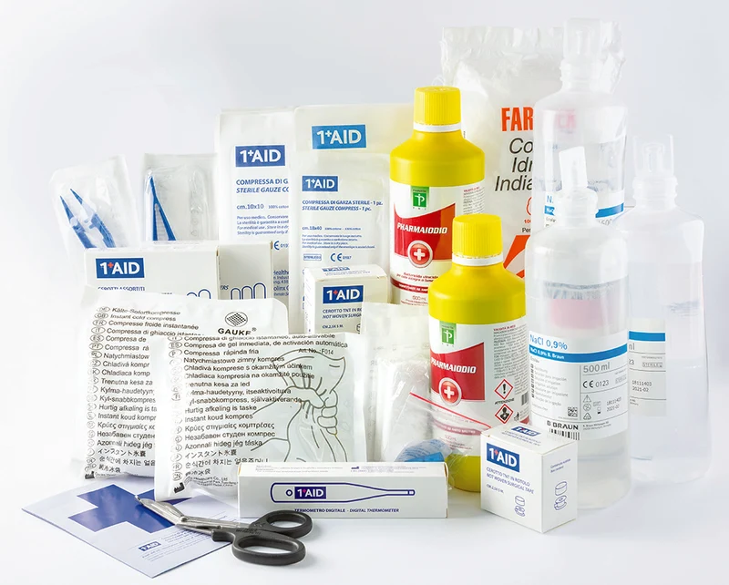 Refill reintegro cassette pronto soccorso per aziende con più di 2 dipendenti