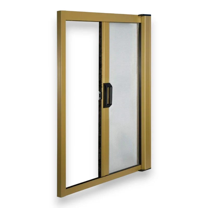 Zanzariera avvolgibile orizzontale 150x250h cm con profili in alluminio per porte e finestre
