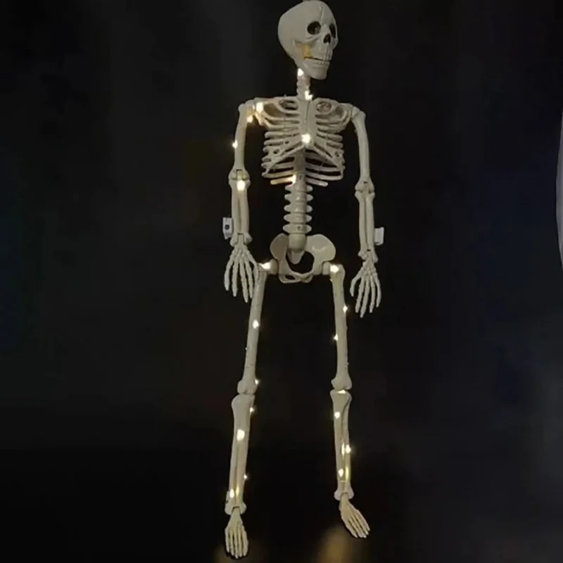Halloween Garden Skeleton with Movable Joints for Home and Parties