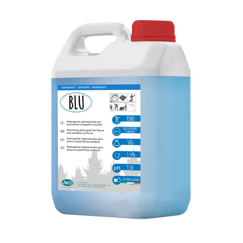 Igienizzante detergente deodorante profumato Arco Chimica Blu 4x5 kg DISPONIBILE IN 10 GIORNI LAVORATIVI