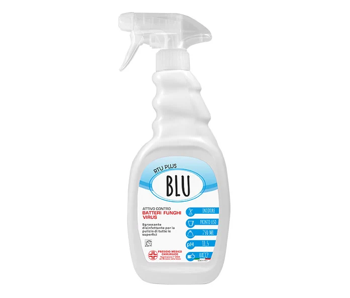 Disinfettante pronto all'uso per superfici Arco Chimica Blu RTU Plus 750 ml DISPONIBILE IN 10 GIORNI LAVORATIVI