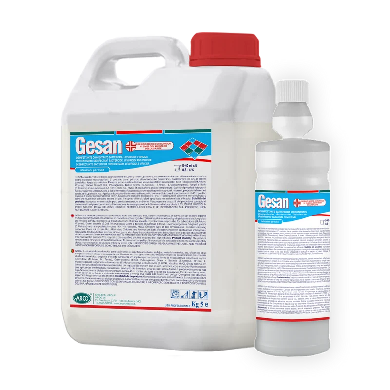 Disinfettante detergente per superfici Arco Chimica Gesan 5 kg
