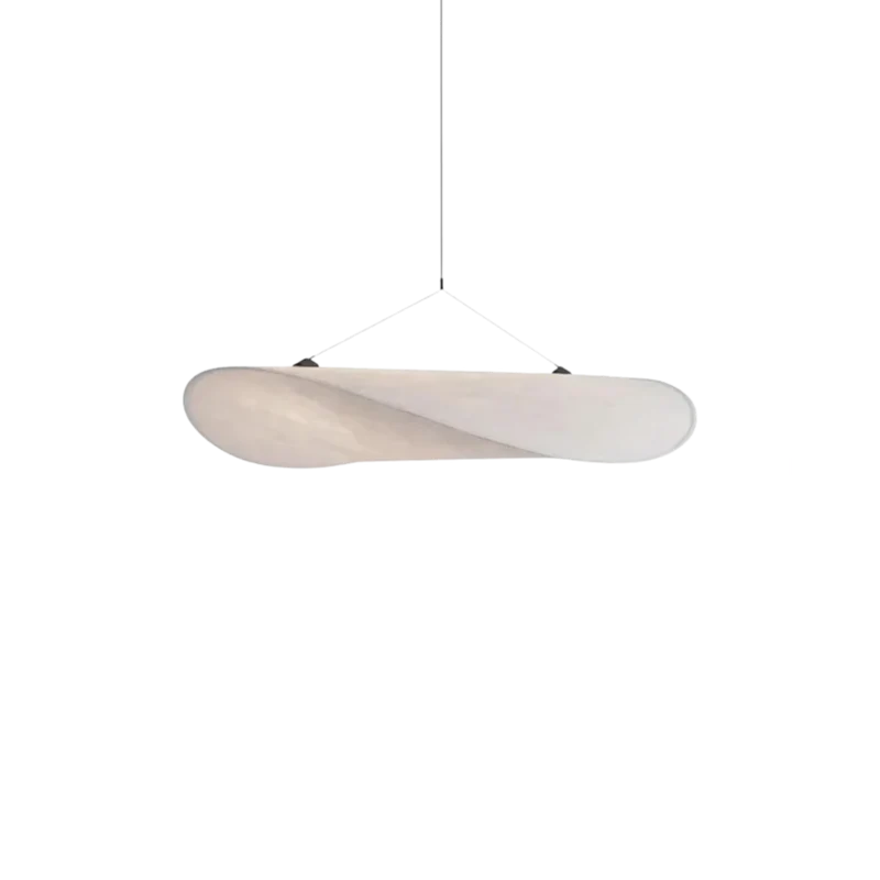 Pendant Light for the Living Room, Bedroom, and Above the Table with a Minimalist Textured Shade