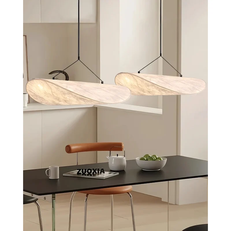 Pendant Light for the Living Room, Bedroom, and Above the Table with a Minimalist Textured Shade