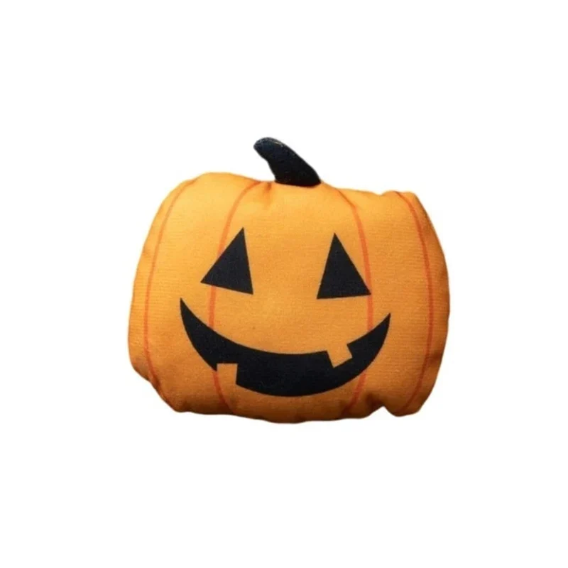 Halloween Plush Cat Toy Ghost Pumpkin Skeleton Themed Scratching Post Litter Box Food