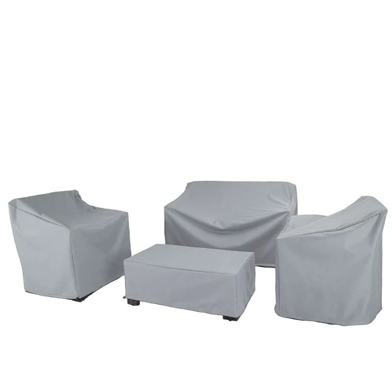 Waterproof Cover for Garden Chairs, Armchairs, and Balcony Furniture, Foldable, for a Table