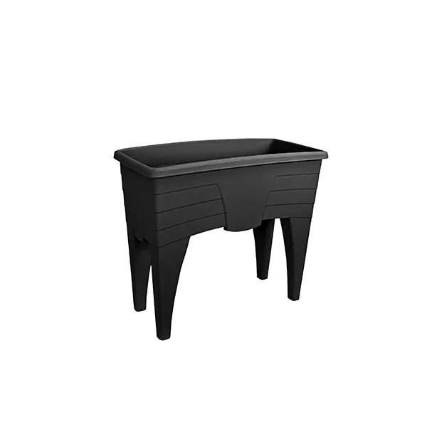 Fioriera Con Gambe 76x37,5xh65,5cm Antracite
