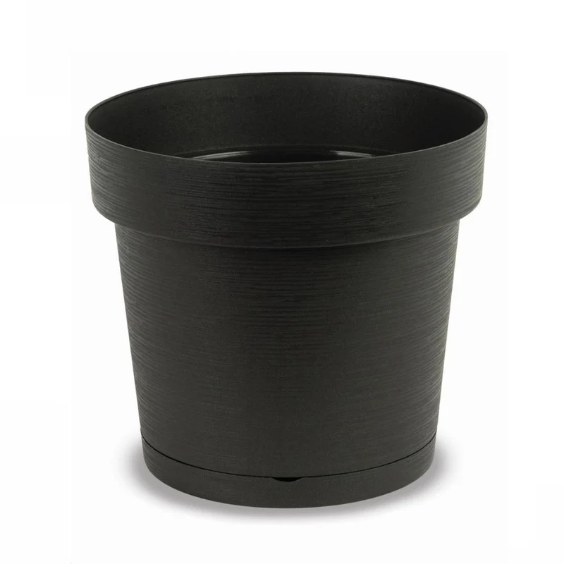 Vaso Tondo Glamour 25 Cm Antracite