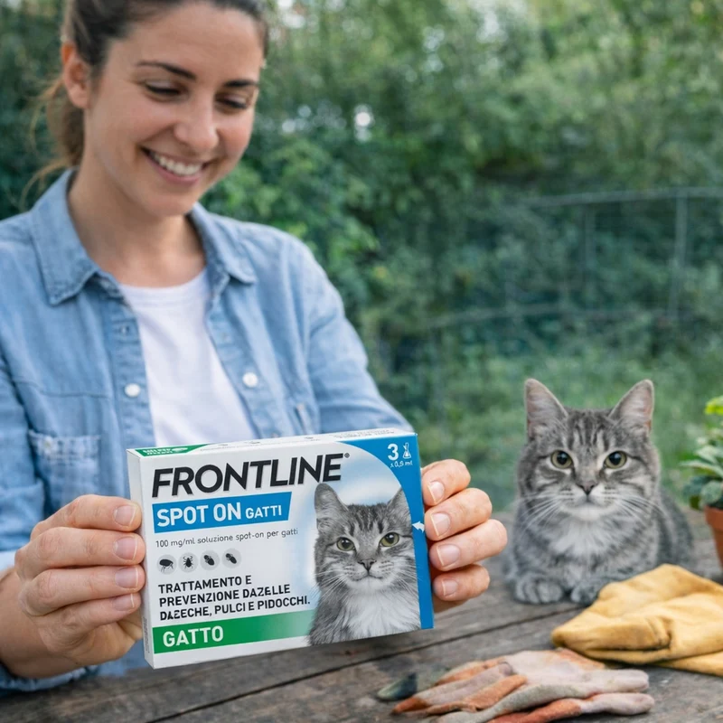 Antiparassitario Frontline Spot On Gatti 3 Pipette