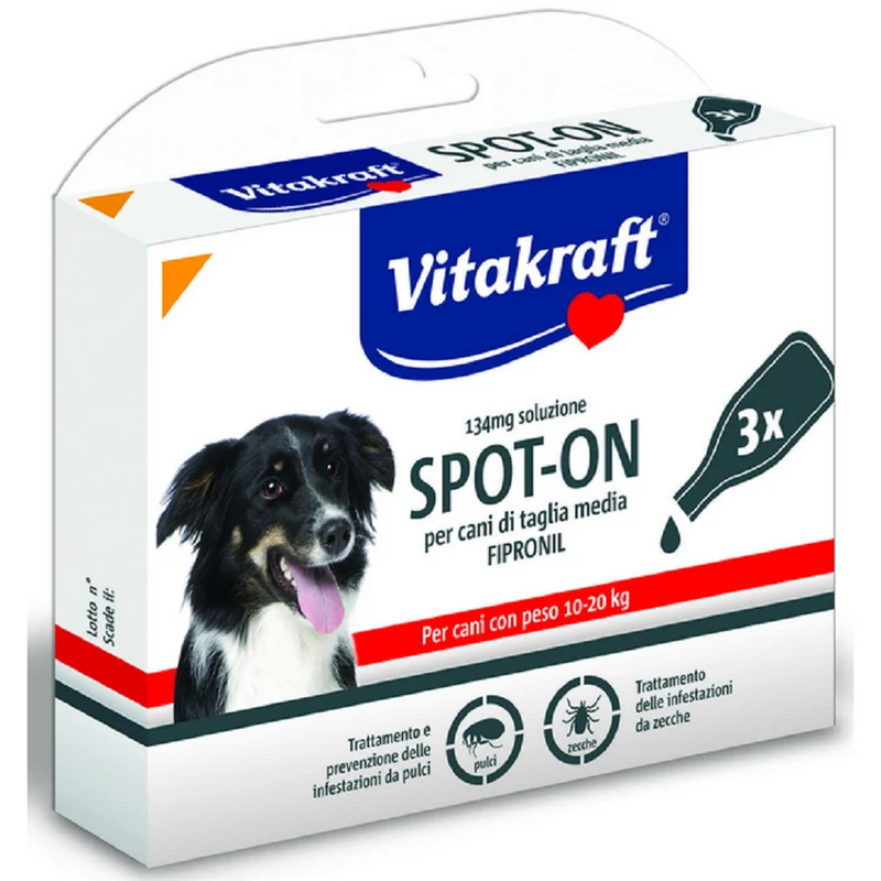 Antiparassitario Vitakraft Spot On Cani 10-20 Kg 3
