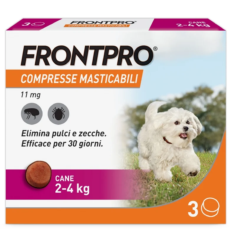 Antiparassitario Frontline Frontpro Cani 2-4 Kg 3