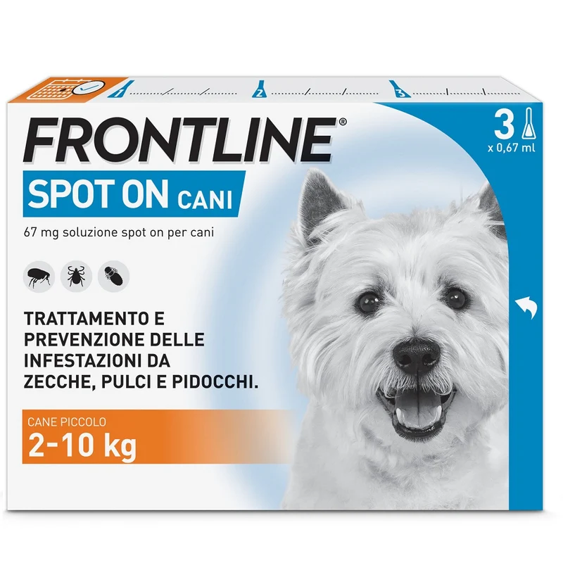 Antiparassitario Frontline Spot On Cani 2-10 Kg 3