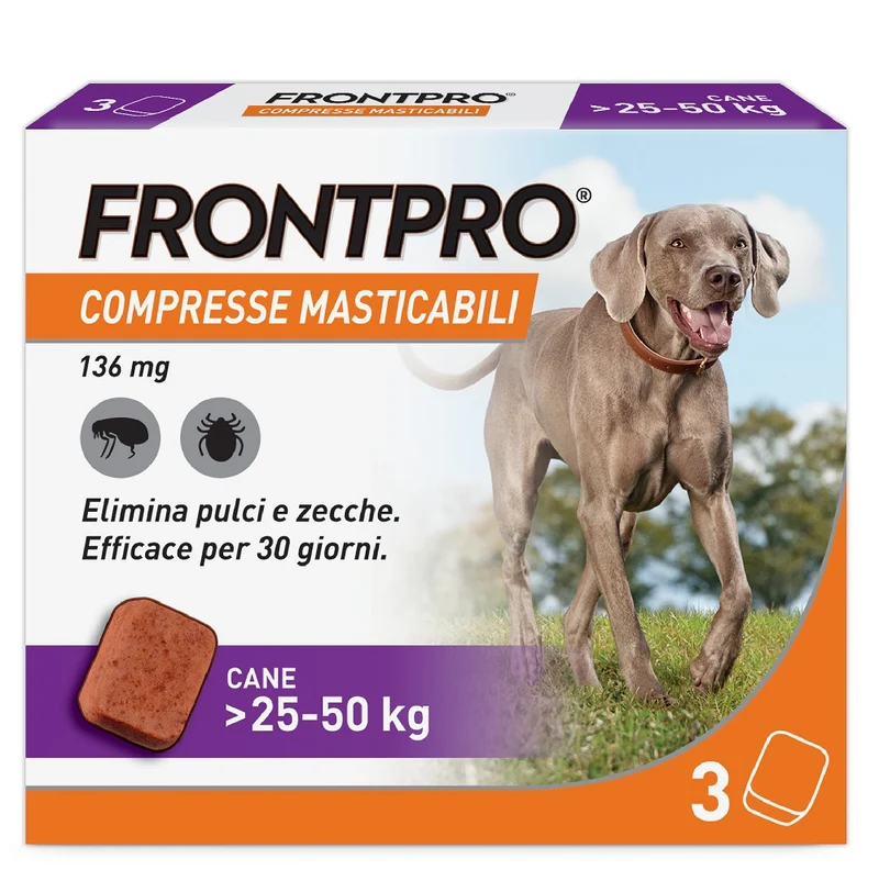 Antiparassitario Frontline Frontpro Cani 25-50 Kg