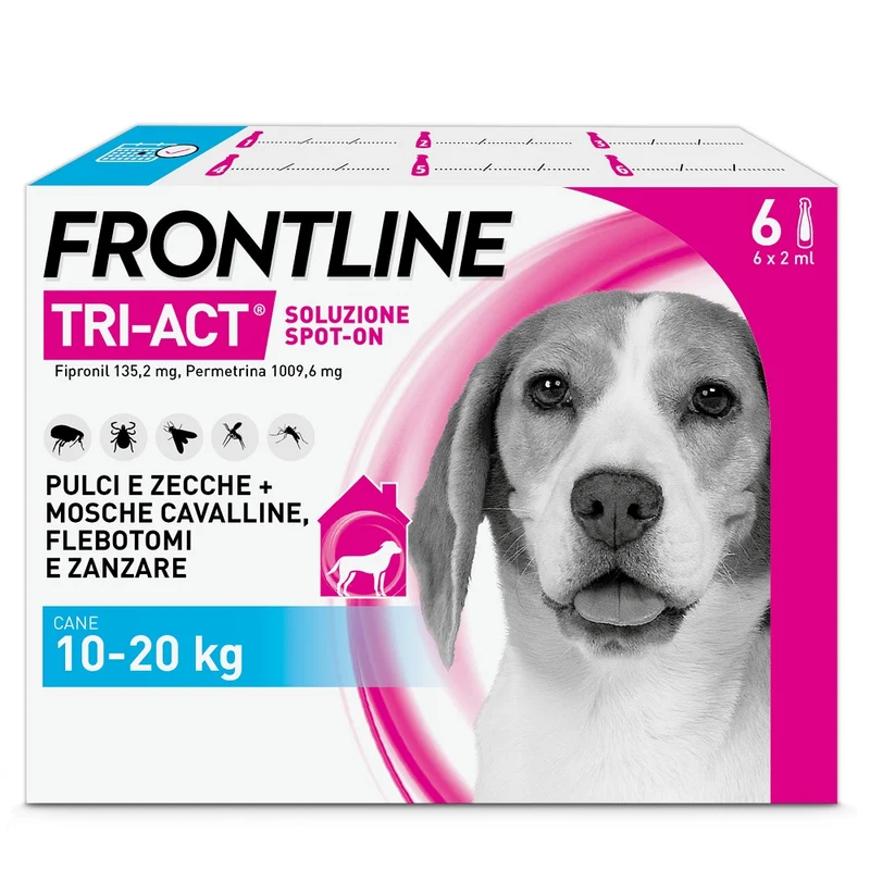 Antiparassitario Frontline Tri Act Spot On Cani 10