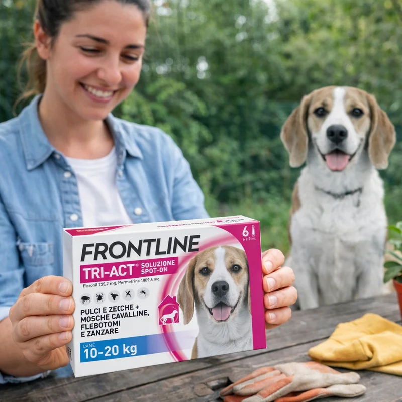 Antiparassitario Frontline Tri Act Spot On Cani 10