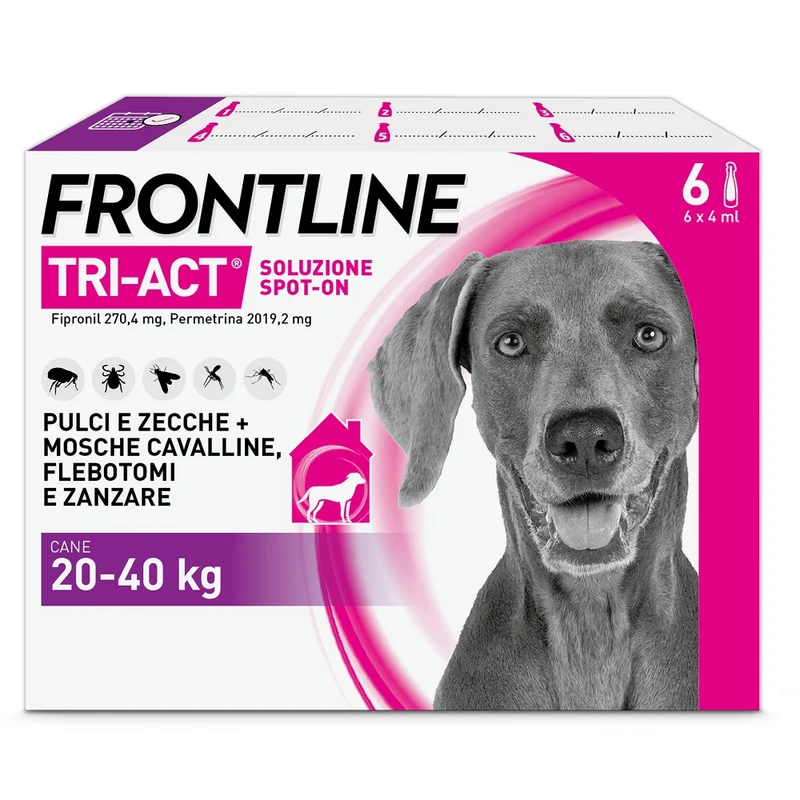 Antiparassitario Frontline Tri Act Spot On Cani 20
