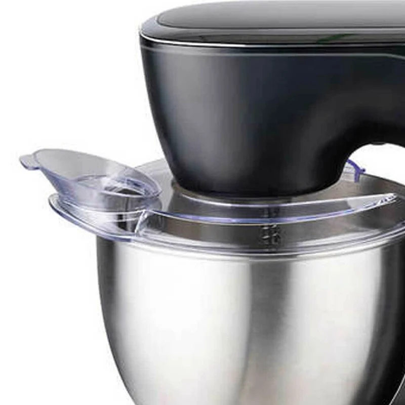 Impastatrice Planetaria Ciotola Acciaio 5 LT Impastatore Robot 800W Nero