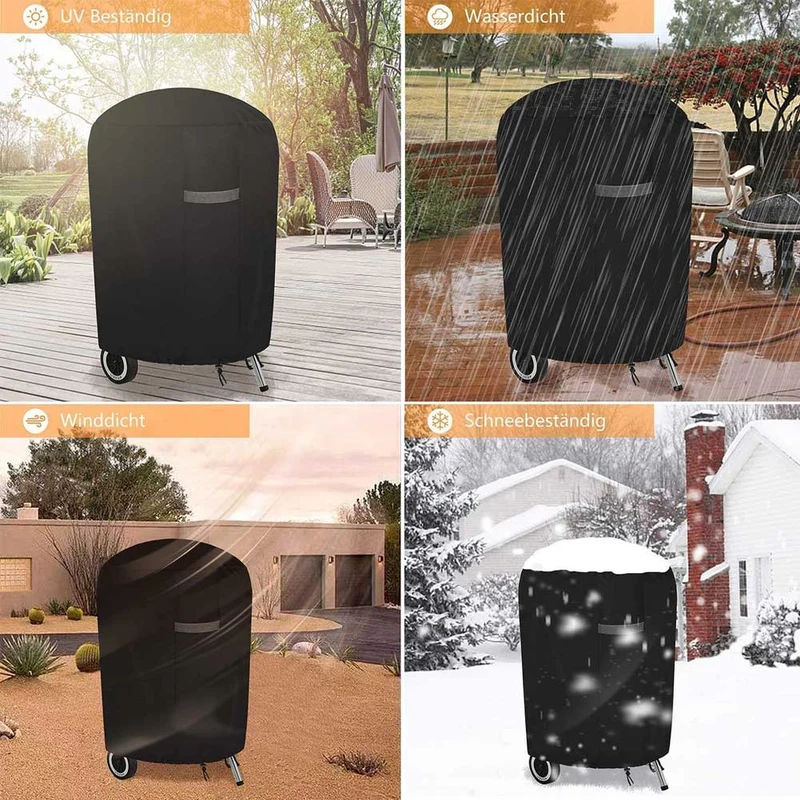 Telo Copertura Custodia Protezione Barbecue Impermeabile da Esterno 70x80cm