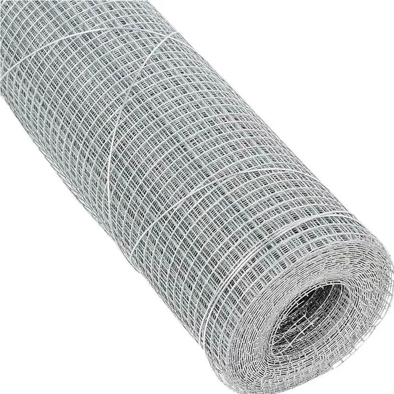 Rete Metallica Elettrosaldata 1 x 10 mt Maglia 13x13mm Zincata per Recinsione