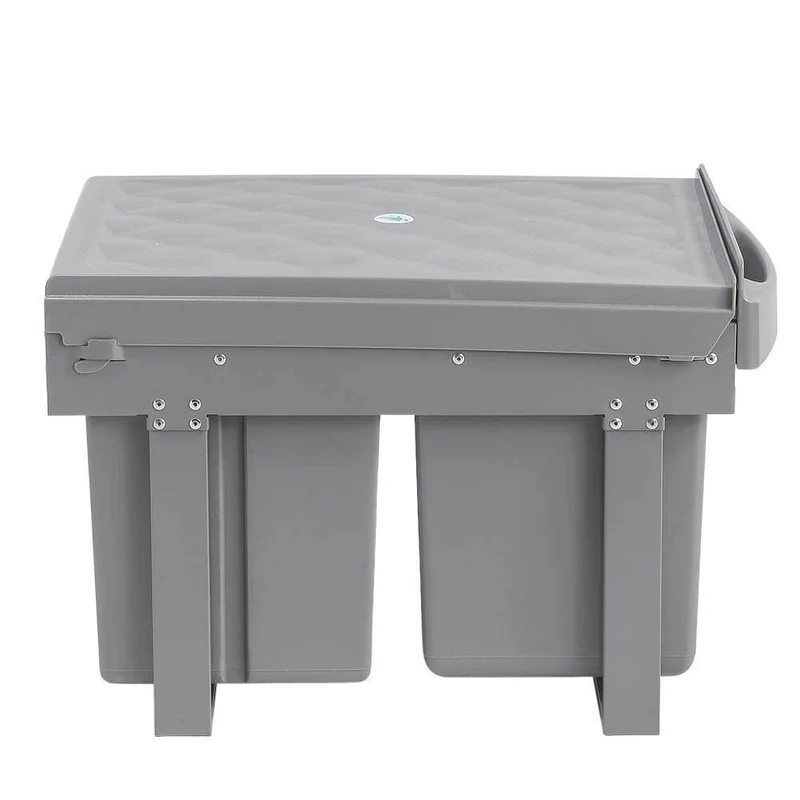 Pattumiera Estraibile Sottolavello Mobile Cucina Differenziata 3 Bidoni (31 Lt)