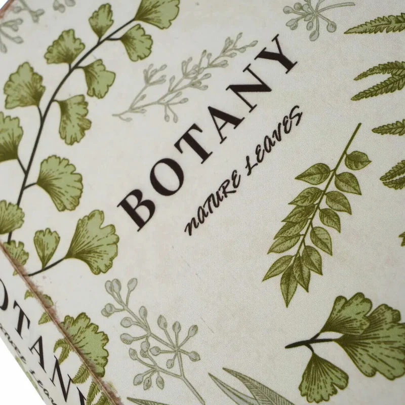 Cassaforte Cassetta Di Sicurezza Finto Libro Botanica 2 Chiavi 16x24x5cm