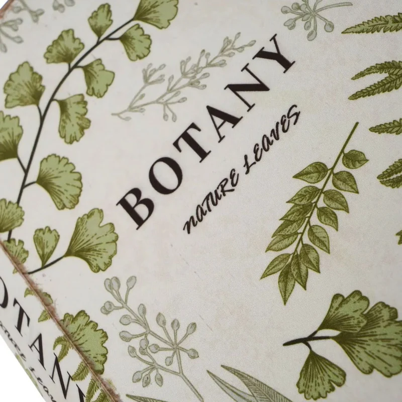 Cassaforte Cassetta Di Sicurezza Finto Libro Botanica 2 Chiavi 16x24x5cm
