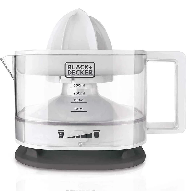 Spremiagrumi Elettrico Black Decker 25W 350ml Spremi Agrumi Doppia Rotazione