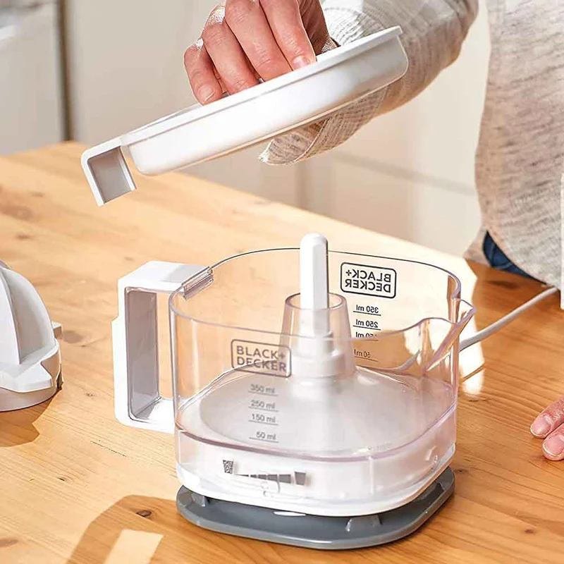 Spremiagrumi Elettrico Black Decker 25W 350ml Spremi Agrumi Doppia Rotazione