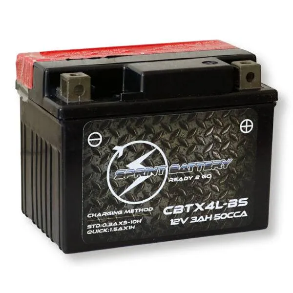 Batteria Moto Sprint 12V 3Ah AGM Sigillata con Spunto 50A – Polo Destro