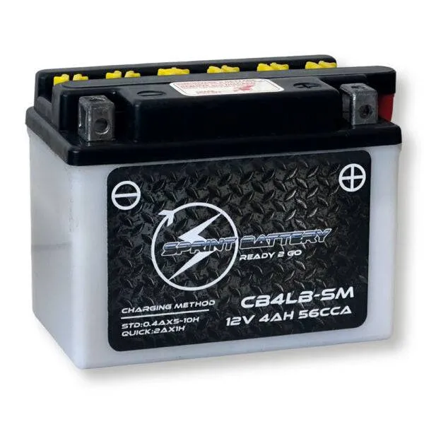 Batteria Moto Sprint 12V 4Ah con Spunto 56A – Polo Destro