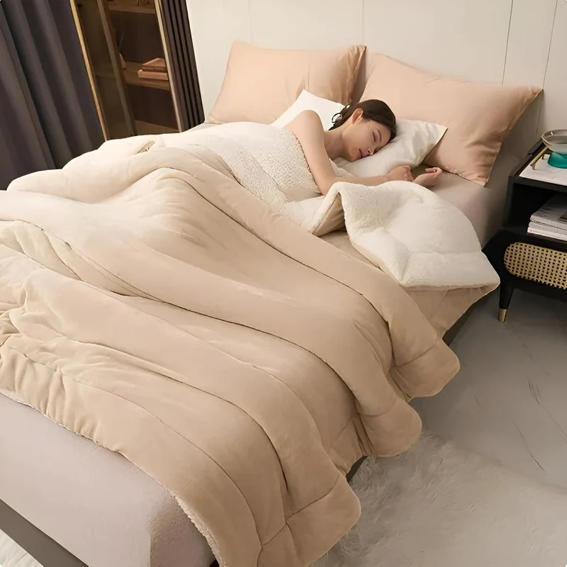 Kuscheldecke aus Flanell-Fleece | HugLuxe
